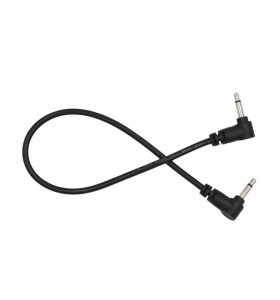 3.5mm mono angle male to male audio cable